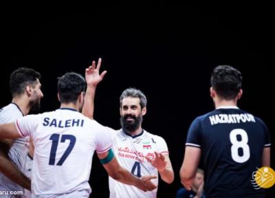 ساعت بازی والیبال ایران - بلغارستان